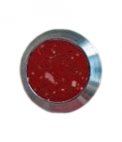 Noppe aus Edelstahl 25mm Durchmesser, mit PVC-Fllung