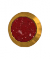 Noppe aus Messing 25mm Durchmesser, mit PVC-Fllung