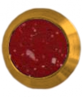 Noppe aus Messing 35mm Durchmesser, mit PVC-Fllung